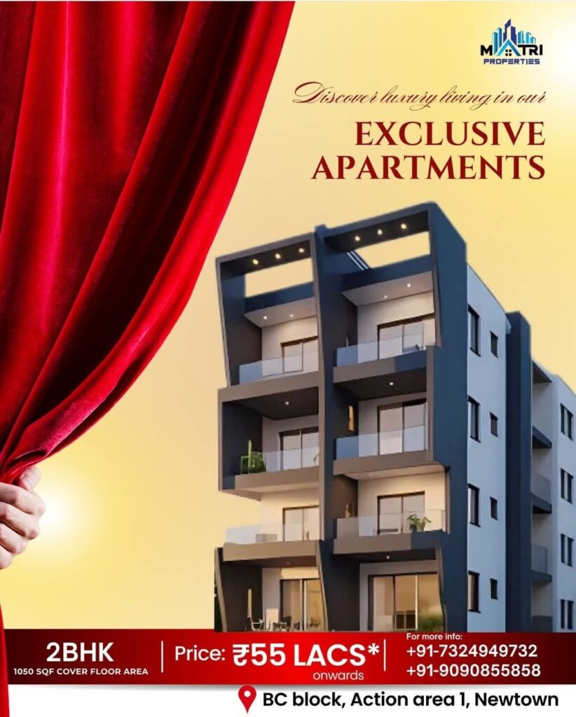 Matri Developers 2 BHK Flat for SALE in New Town Action Area 1A Kolkata